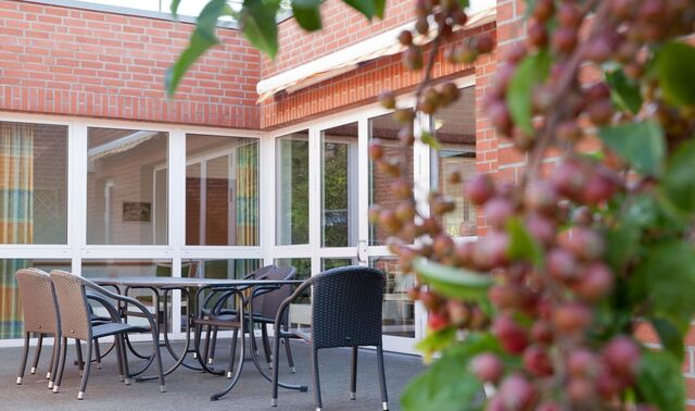 Gemeinsame Terrasse